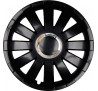 Puklice kompatibilné na auto Toyota 13" ONYX čierne 4ks