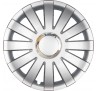Puklice kompatibilné na auto Mitsubishi 14" ONYX silver 4ks
