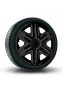 Puklice kompatibilné na auto Subaru 16" Action Čierne 4ks