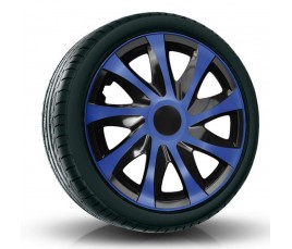 Puklice kompatibilné na auto Volkswagen 15" DRACO Modré 4 ks