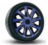 Puklice kompatibilné na auto Mitsubishi 16" DRACO Modré 4 ks