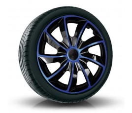 Puklice kompatibilné na auto Volkswagen 15" QUAD Modré 4ks