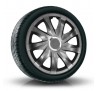 Puklice kompatibilné na auto Subaru 16" DRIFT Grafitové 4ks