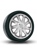Puklice kompatibilné na auto Honda 14" DRIFT Sivé 4ks