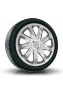 Puklice kompatibilné na auto Subaru 16" DRIFT Sivé 4ks