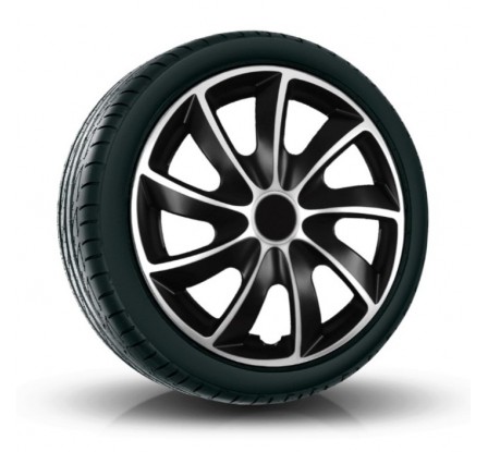 Puklice kompatibilné na auto Peugeot 14" QUAD CS 4ks