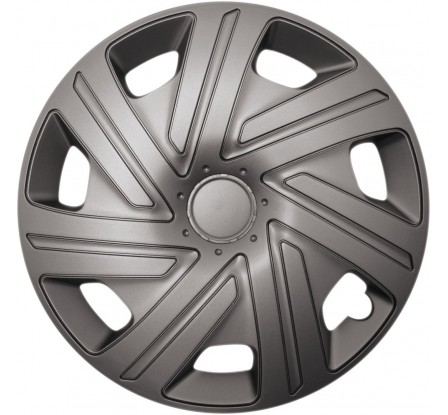 Puklice kompatibilné na auto Subaru 14" CYRKON grafitové 4ks