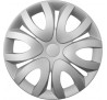 Puklice kompatibilné na auto Subaru 14" MIKA silver 4ks