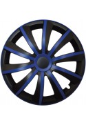 Puklice kompatibilné na auto Honda 14" GRAL modré 4ks