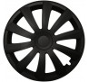 Puklice kompatibilné na auto Mitsubishi 14" GRAL čierne 4ks