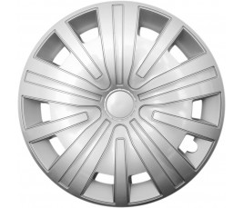 Puklice kompatibilné na auto Citroen 14" SPINEL silver 4ks