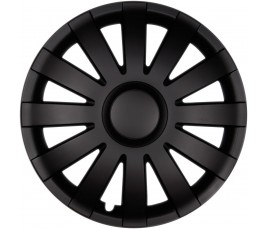 Puklice kompatibilné na auto Citroen 14" AGAT čierne 4ks