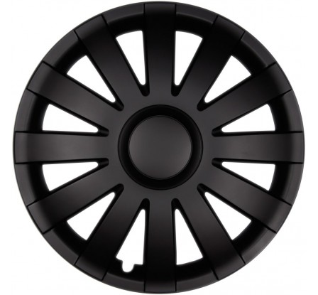 Puklice kompatibilné na auto Citroen 13" AGAT čierne 4ks