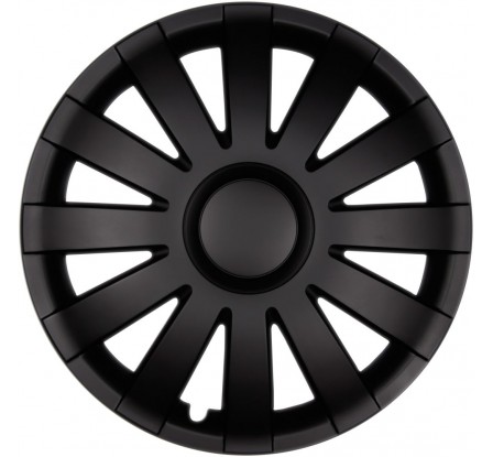 Puklice kompatibilné na auto Renault 13" AGAT čierne 4ks