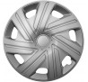 Puklice kompatibilné na auto Subaru 14" CYRKON silver 4ks