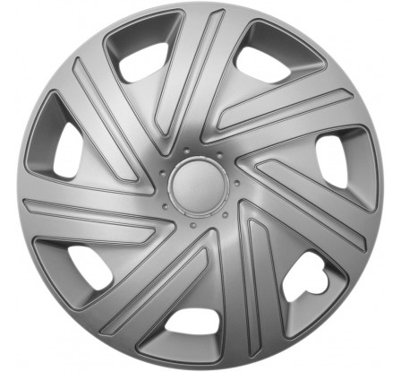Puklice kompatibilné na auto Subaru 14" CYRKON silver 4ks