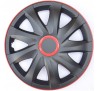 Puklice kompatibilné na auto Fiat 16" KANDO Race 4 ks