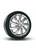 Puklice kompatibilné na auto KIA 15" STIG Sivé lakované 4ks