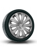 Puklice kompatibilné na auto Mazda 15" STRONG Sivé lakované 4ks