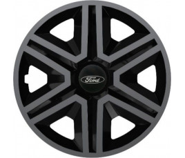 Puklice na auto Ford 15" Action grafitovo - čierne