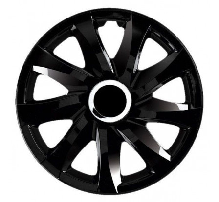 Puklice kompatibilné na auto Škoda 13" DRIFT čierne