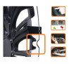 Puklice na auto Ford 15" DRACO duocolor červené