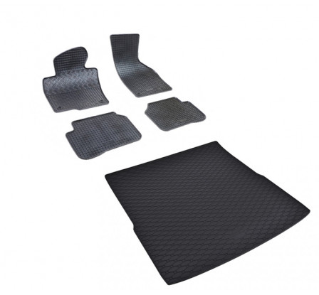 Set rohože + vanička do kufra Volkswagen PASSAT B7 2010-2015