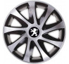 Puklice na auto Peugeot 13" DRACO CS