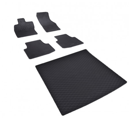 Set rohože + vanička do kufra Volkswagen PASSAT Variant 2014-