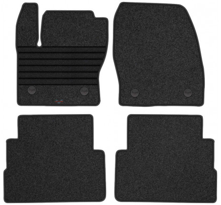 Koberce textilné Ford Kuga 2012 -2019 karbonové