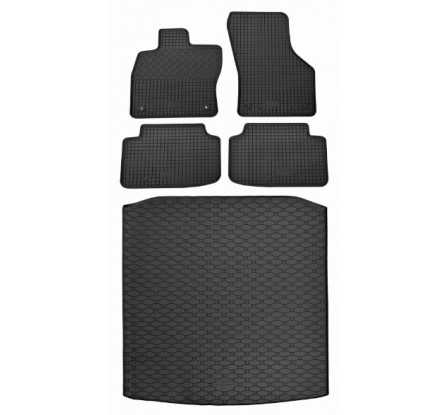 Set rohože + vanička do kufra Škoda OCTAVIA IV sedan 2020-