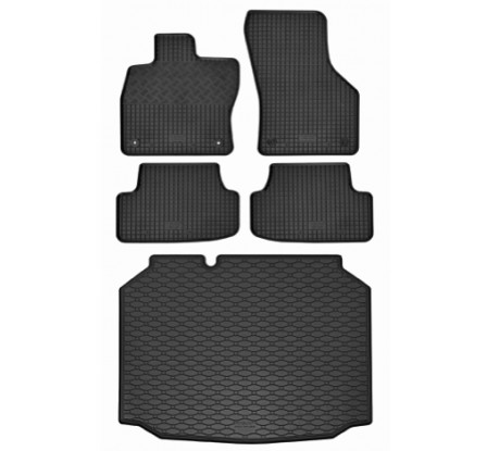 Set rohože + vanička do kufra Seat LEON HTB 2014-