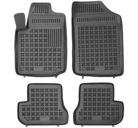 Autorohože gumové so zvýšeným okrajom Citroen C2 2003-2009