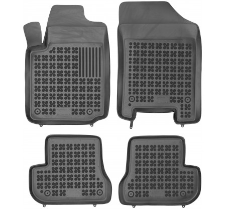 Autorohože gumové so zvýšeným okrajom Citroen C2 2003-2009