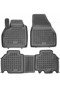 Autorohože gumové so zvýšeným okrajom Renault KANGOO II 2008-
