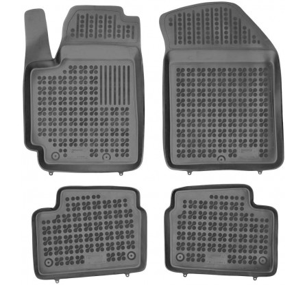 Autorohože gumové so zvýšeným okrajom Kia PICANTO II 2011-2017