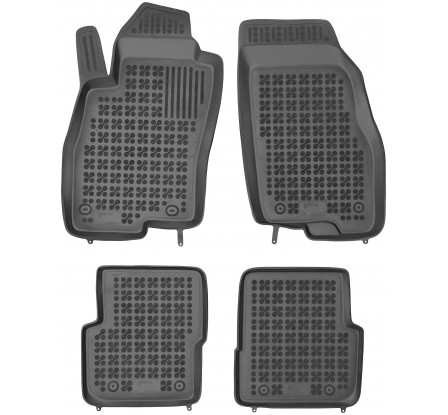 Autorohože gumové so zvýšeným okrajom Fiat PUNTO III 2012-