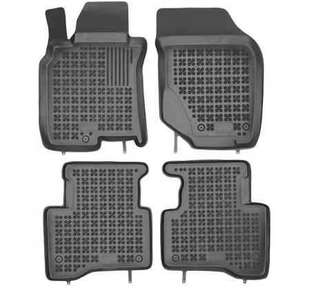 Autorohože gumové so zvýšeným okrajom Nissan X-TRAIL 2001-2007