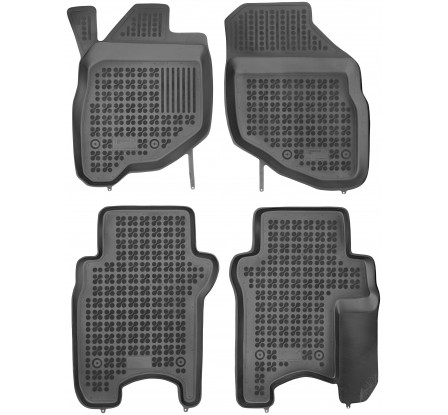 Autorohože gumové so zvýšeným okrajom Honda JAZZ II 2002-2008