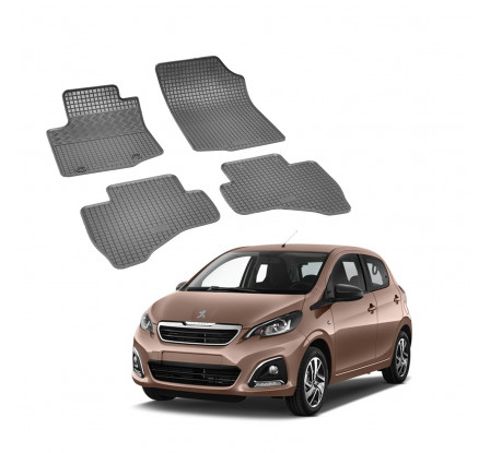 Gumenné autokoberce Peugeot 108 2014-