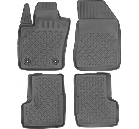 Auto koberce so zvýšeným okrajom Jeep Renegade 2014-