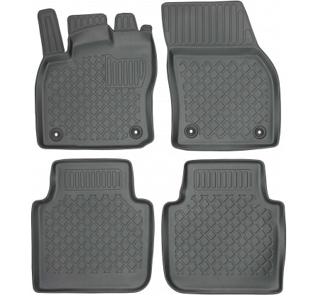 Auto koberce so zvýšeným okrajom Škoda KODIAQ 2017-