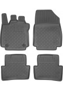 Auto koberce so zvýšeným okrajom Renault Clio IV 2012-2019
