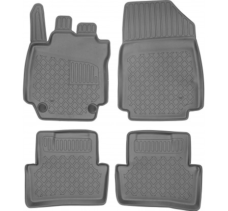 Auto koberce so zvýšeným okrajom Renault Captur 2013-2019