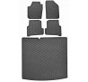 Set rohože + vanička do kufra Škoda FABIA III Combi 2014-2021