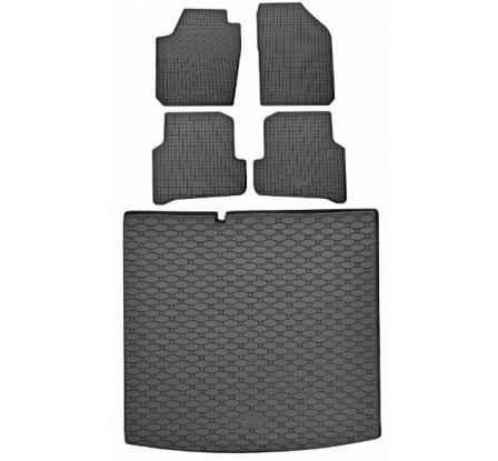 Set rohože + vanička do kufra Škoda FABIA III Combi 2014-2021