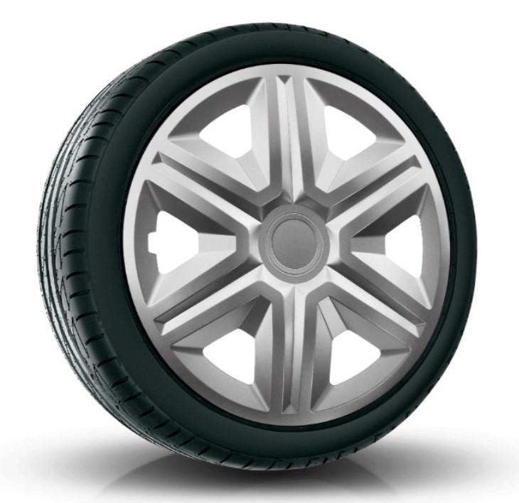 NRM Puklice kompatibilné na auto Alfa Romeo 14" Action Sivé 4ks