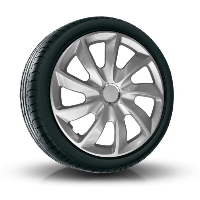 NRM Puklice kompatibilné na auto Opel 14" STIG Sivé lakované 4ks