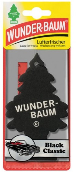 Osviežovač vzduchu stromček Wunder - Baum (BLACK CLASSIC)